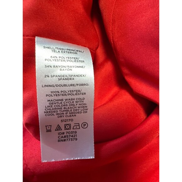 Ann Taylor Factory Elbow-Length Sleeves & Square Neck Sheath Dress Size 0 - Picture 6 of 7